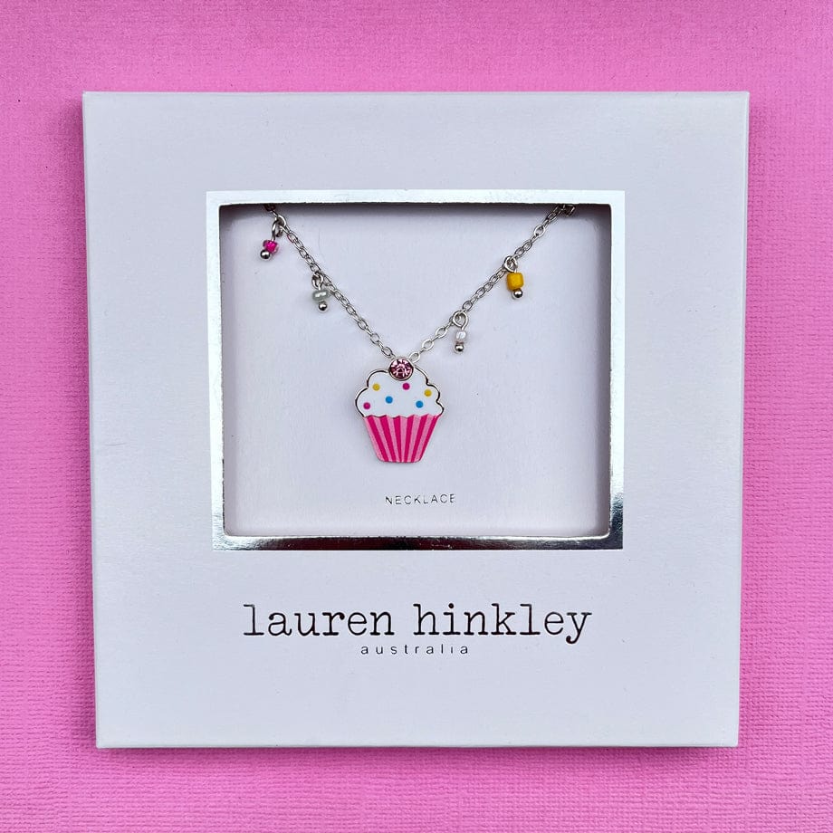 Lauren Hinkley Girls Accessory Cupcake Necklace