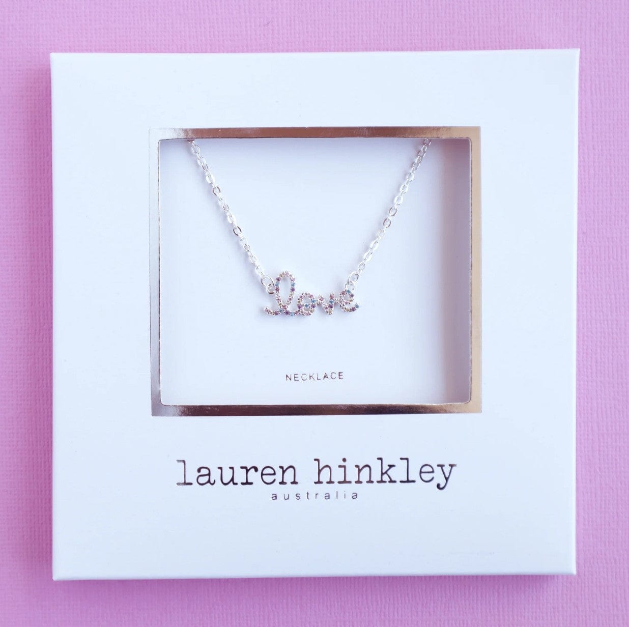 Lauren Hinkley Girls Accessory Love Necklace
