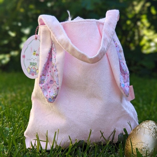 Lauren Hinkley Girls Accessory Velvet Easter Egg Hunt Bunny Bag
