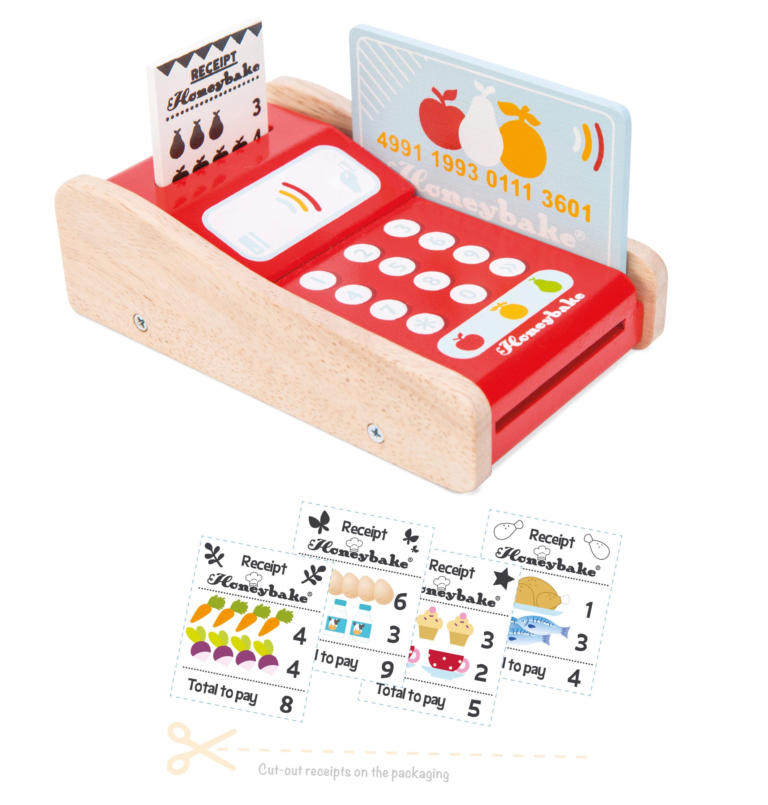 Le Toy Van Toys Card Machine