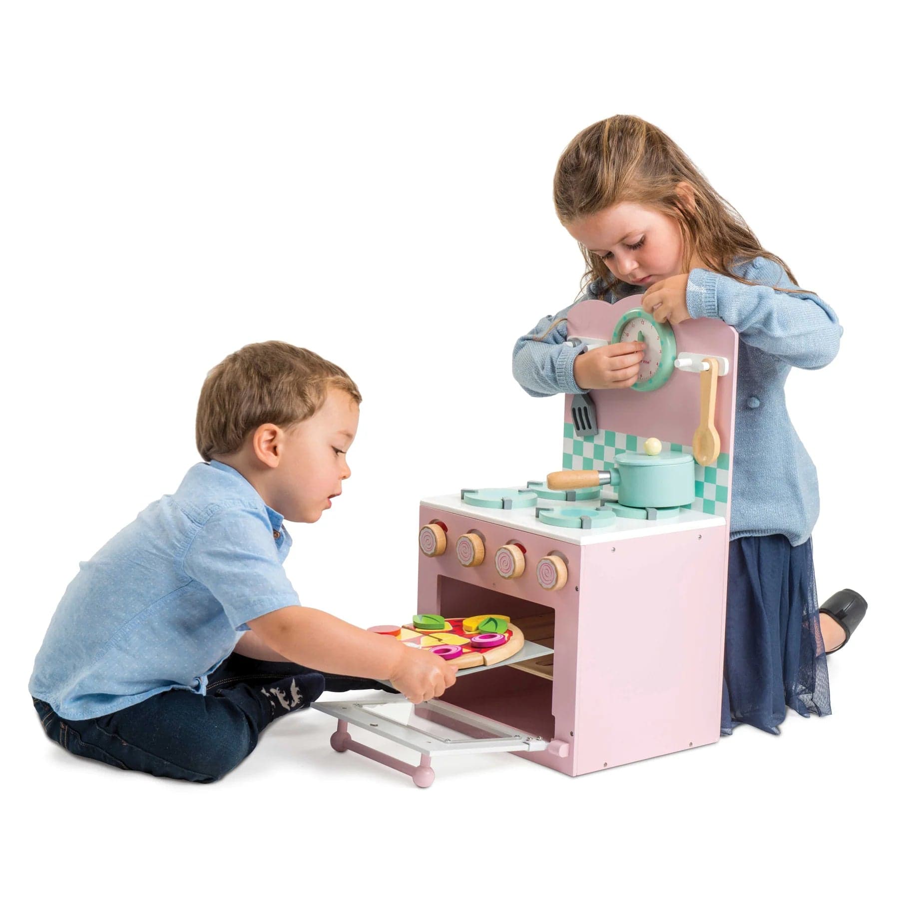 Le Toy Van Toys Pink Oven & Hob