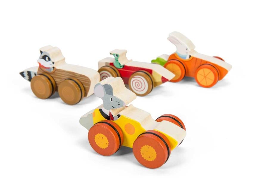 Le Toy Van Toys Woodland Race Assortment