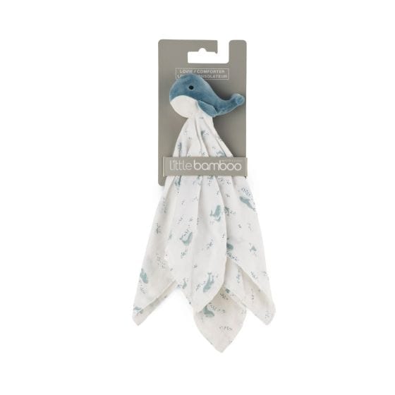 Little Bamboo Toys Comforter Little Bamboo Comforter - Wally The Whale
