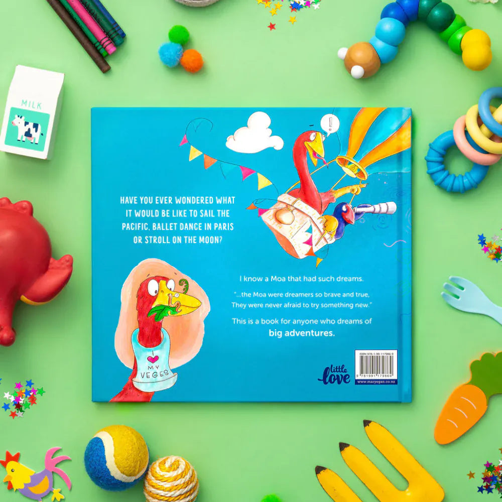 Little Love Publishing Childrens Books Dreams of a Moa Book