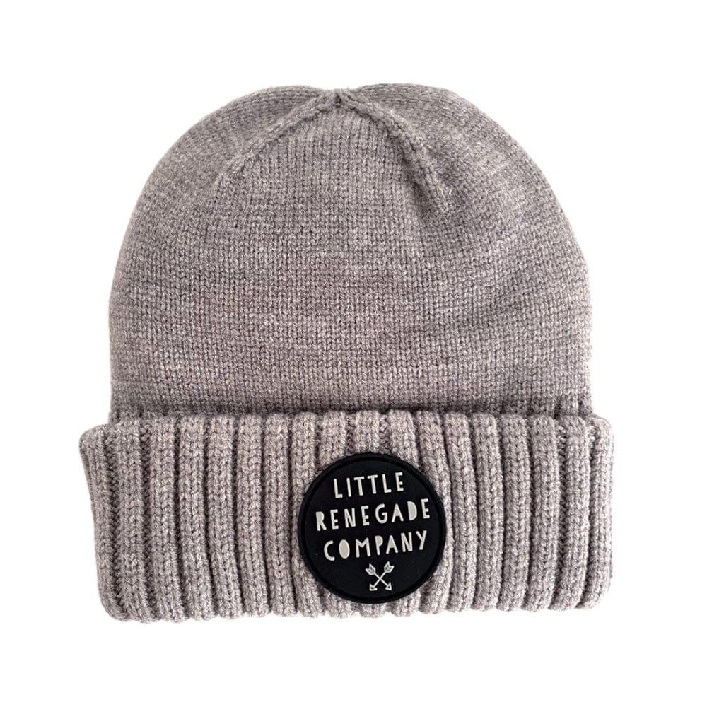 Little Renegade Company Accesories Hats Grey / Mini Little Renegade Ezra Beanie