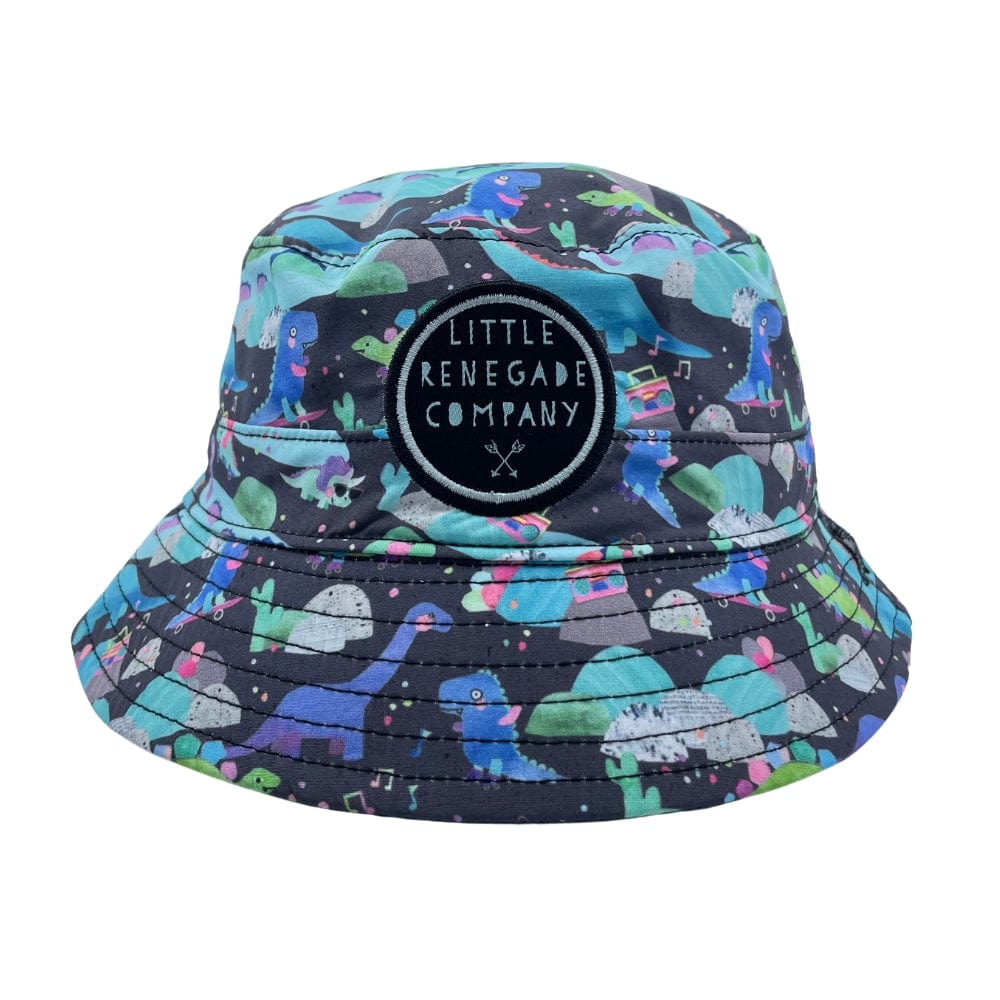 Little Renegade Company Accessories Hats Dino Party Reversible Bucket Hat