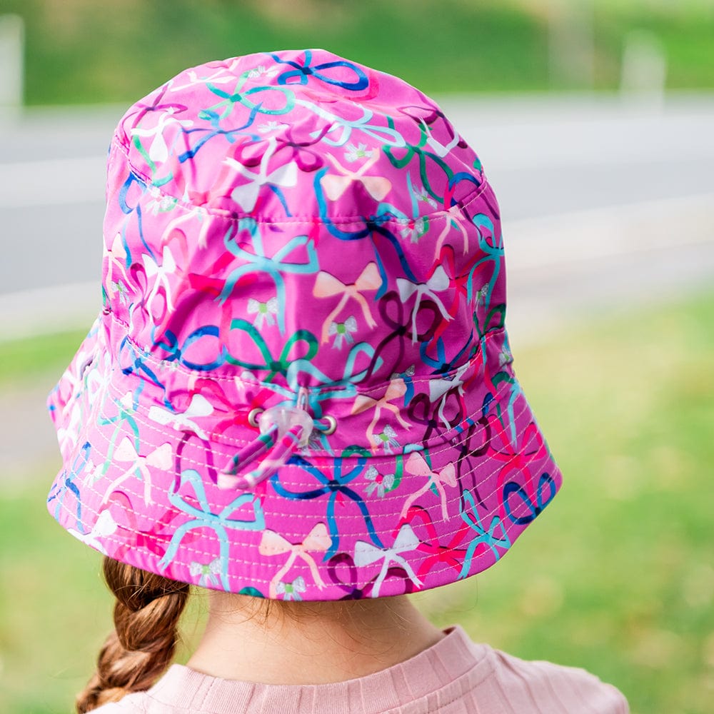 Little Renegade Company Accessories Hats Lovely Bows Reversible Bucket Hat