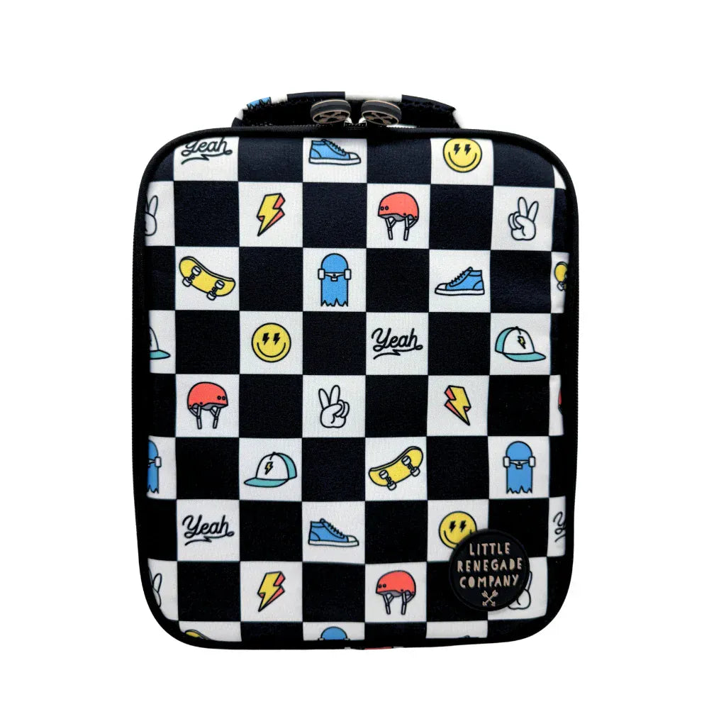 Little Renegade Company Accessory Feeding Checkmate Insulated Lunch Bag