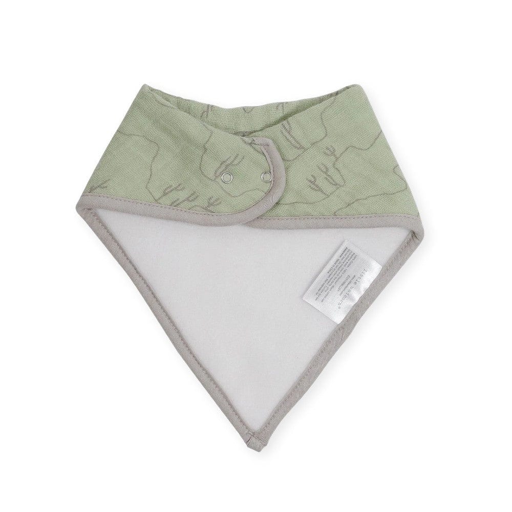 Little Unicorn Accessory Bib Cotton Muslin Fleece Bandana Bib - 4 Pack