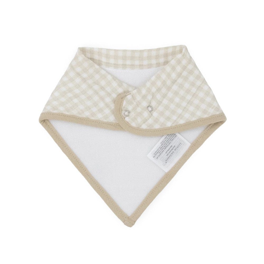 Little Unicorn Accessory Bib Cotton Muslin Fleece Bandana Bib - 4 Pack