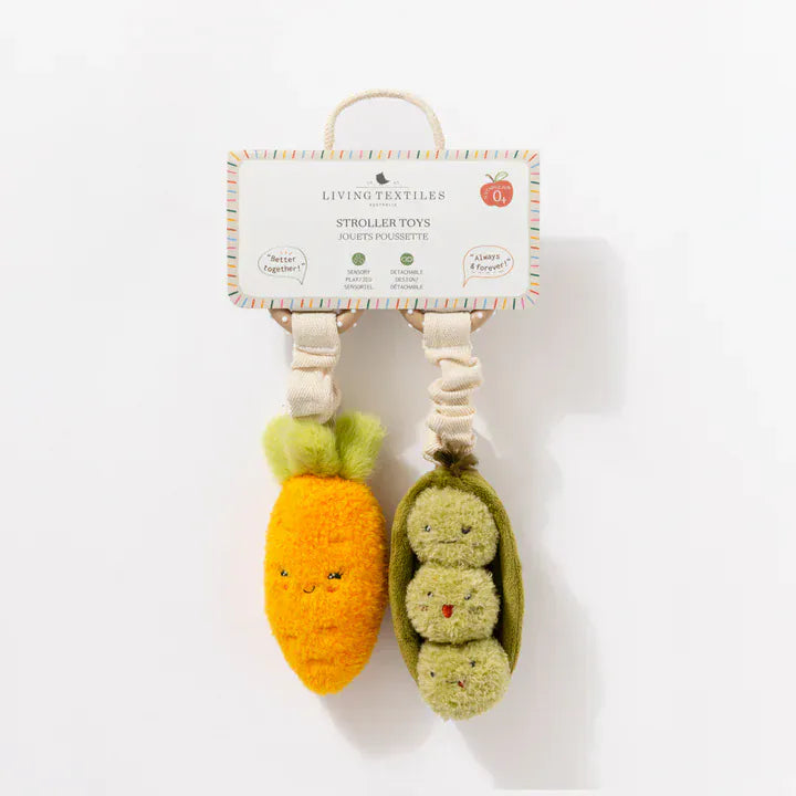 Living Textiles Toys Mini Market Brunch Stroller Toys 2 Pack