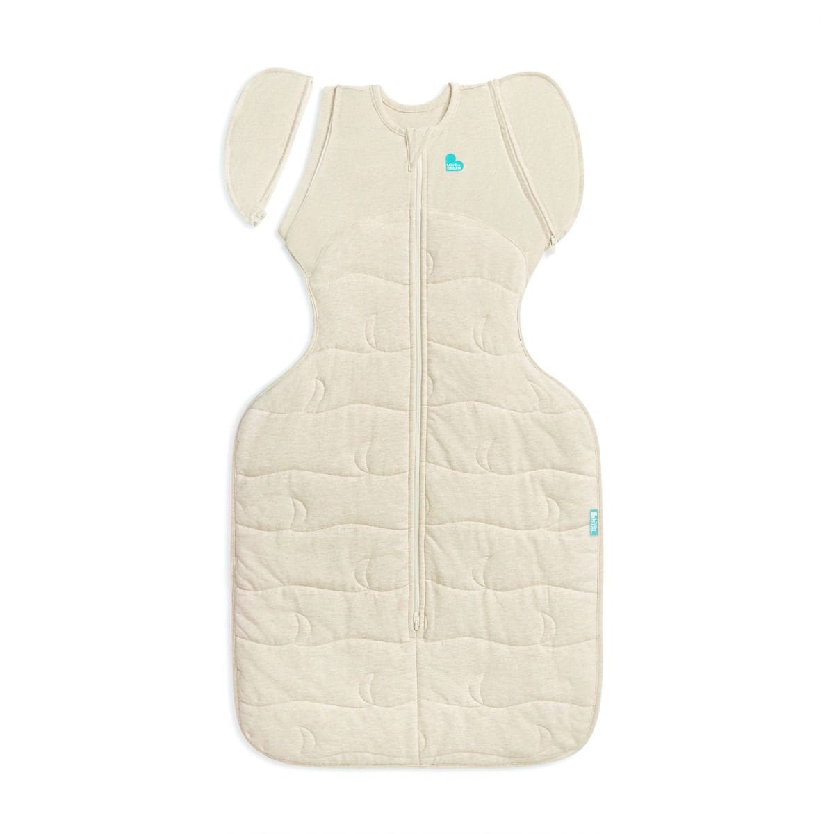 Love To Dream Linen M Swaddle Up Transition Bag 3.5 Tog - Moon Oatmeal