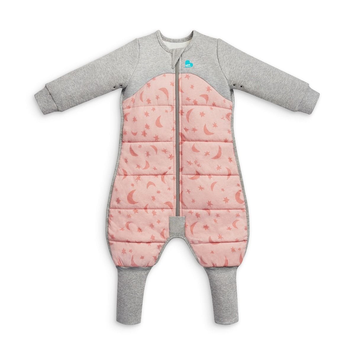 Love To Dream Linen Sleep Suit Warm 2.5 Tog - Moonlight Pink