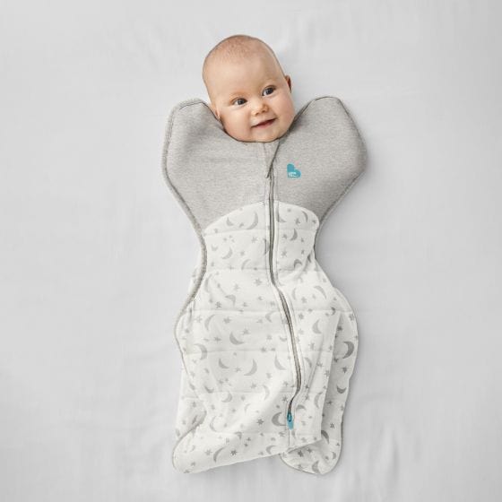 Love To Dream Linen SWADDLE UP™ Extra Warm 3.5 Tog - Moonlight White