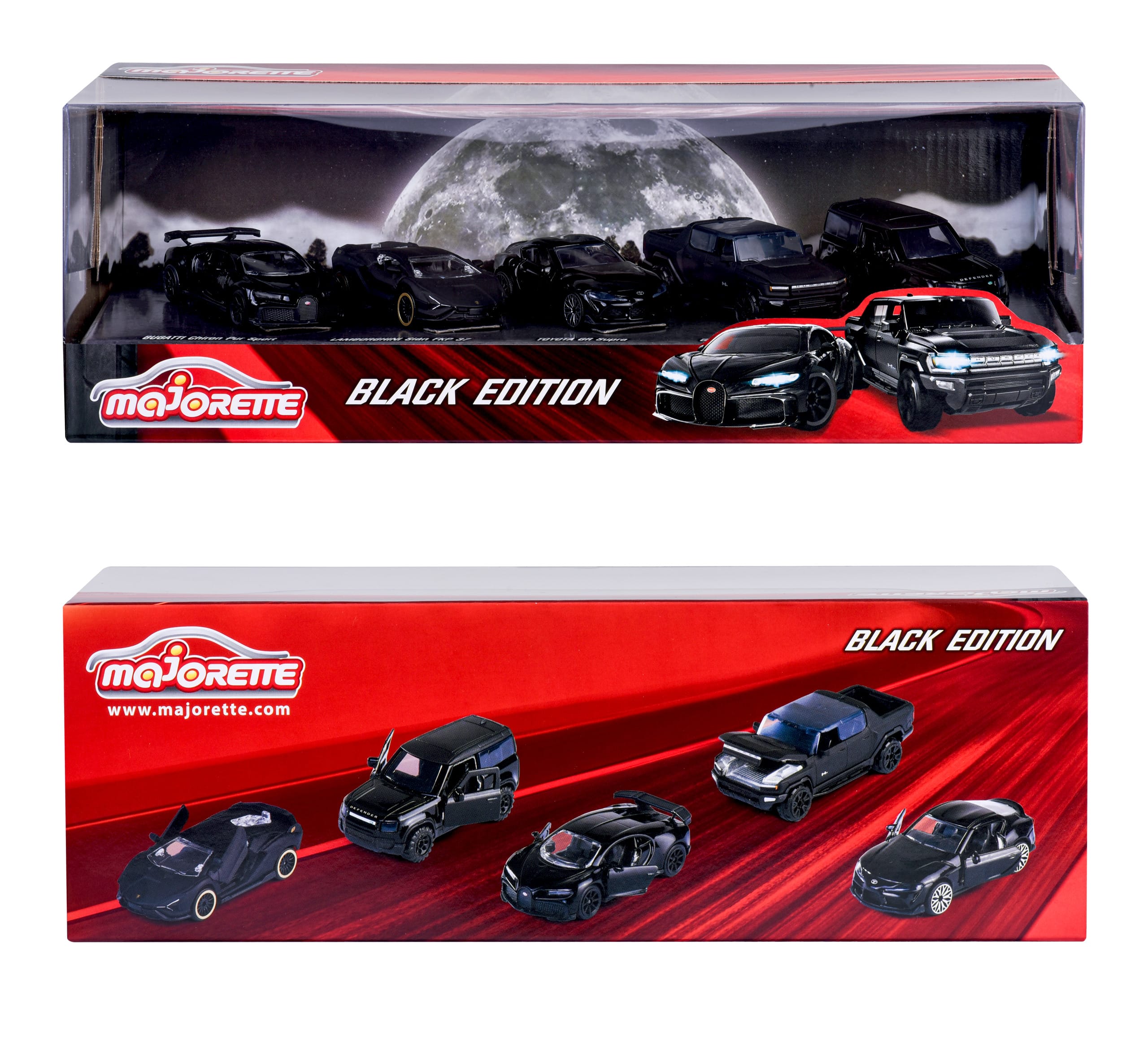 Majorette Toys Black Edition 5 Piece Gift Pack