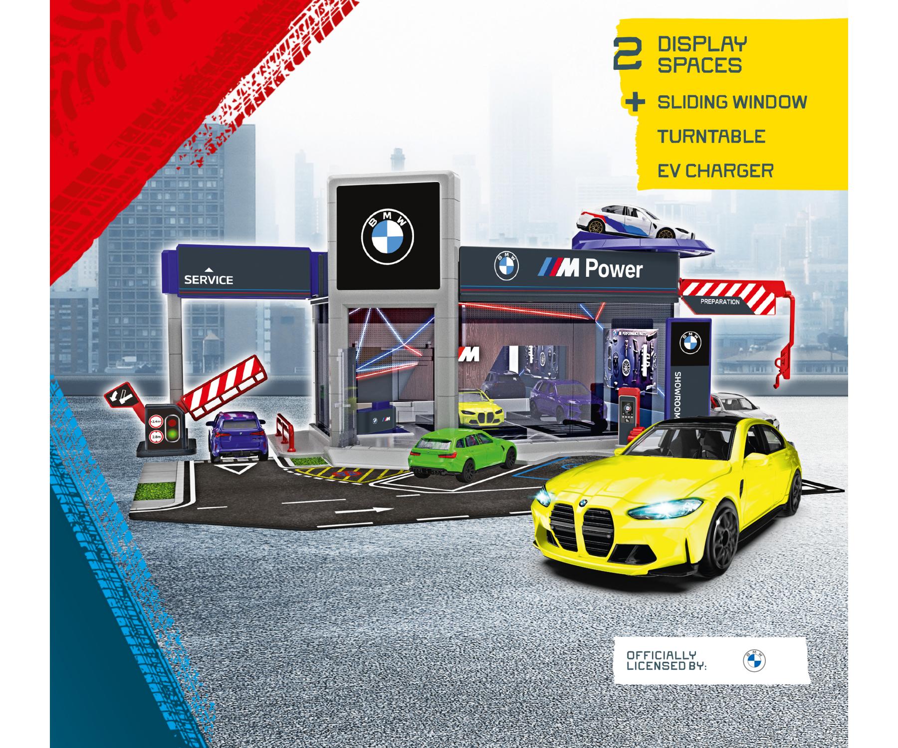 Majorette Toys BMW Showroom Set