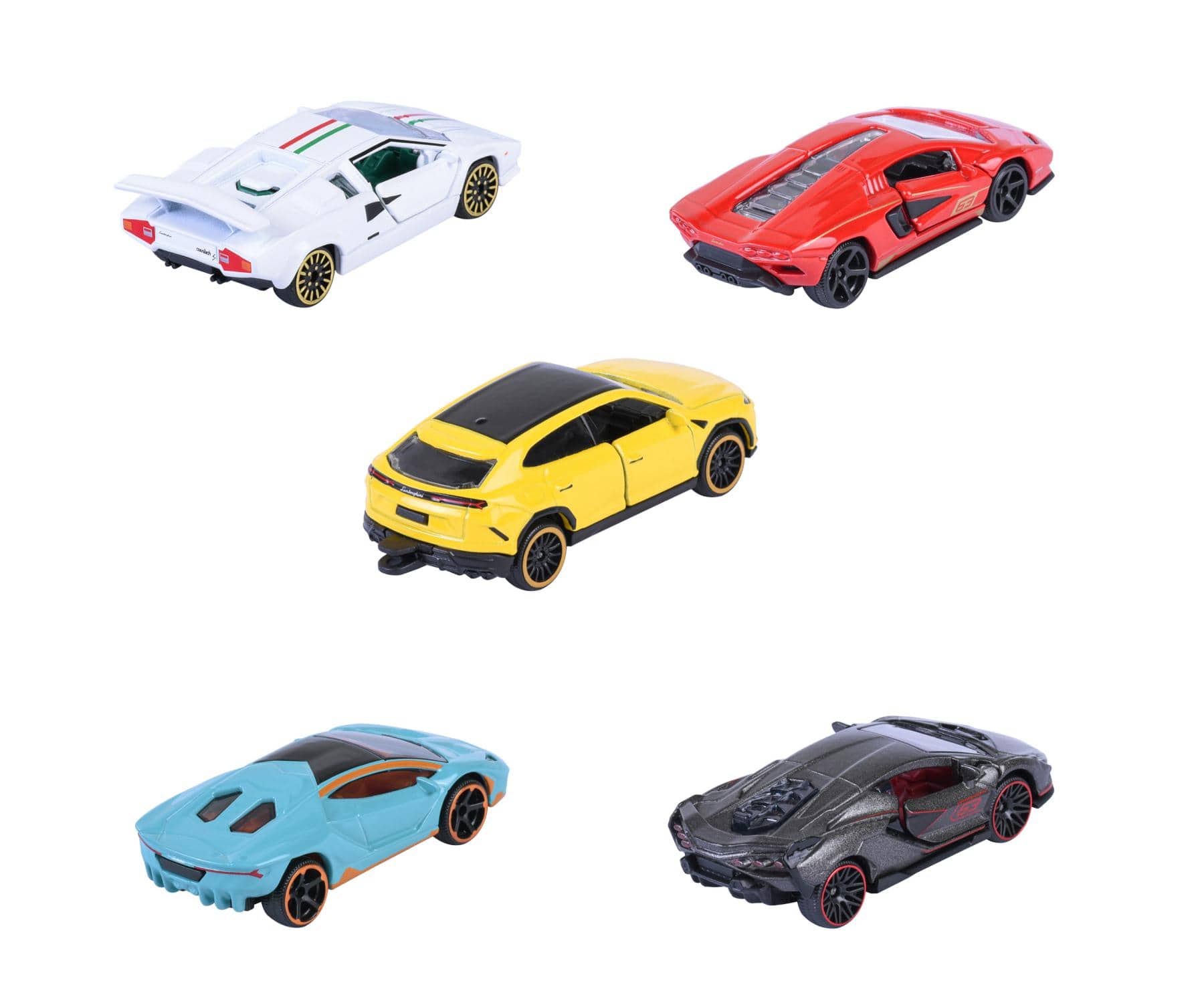 Majorette Toys Lamborghini 5 Piece Gift Pack