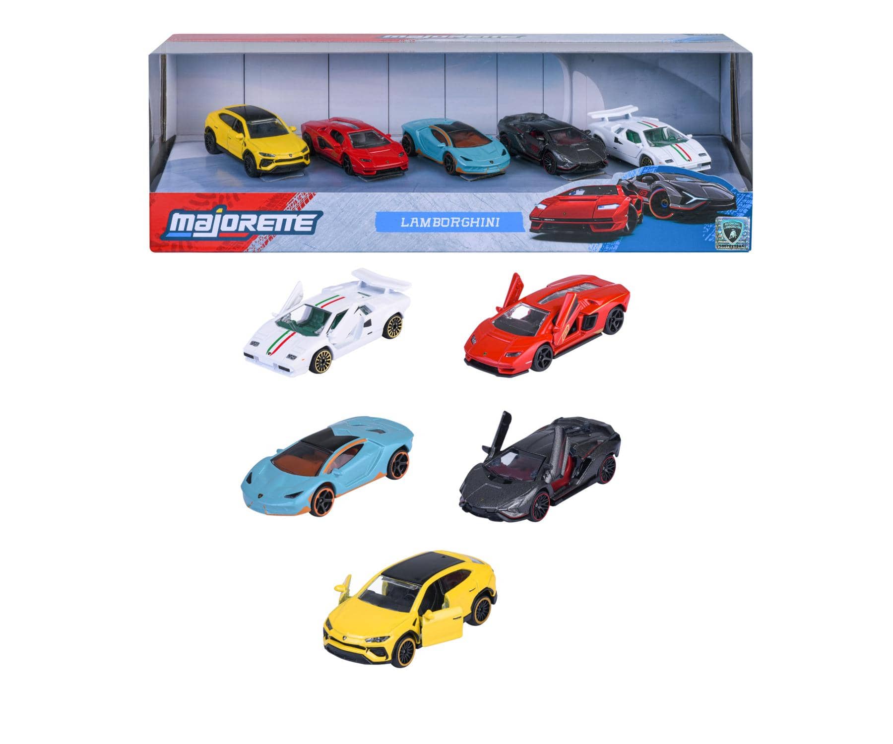 Majorette Toys Lamborghini 5 Piece Gift Pack