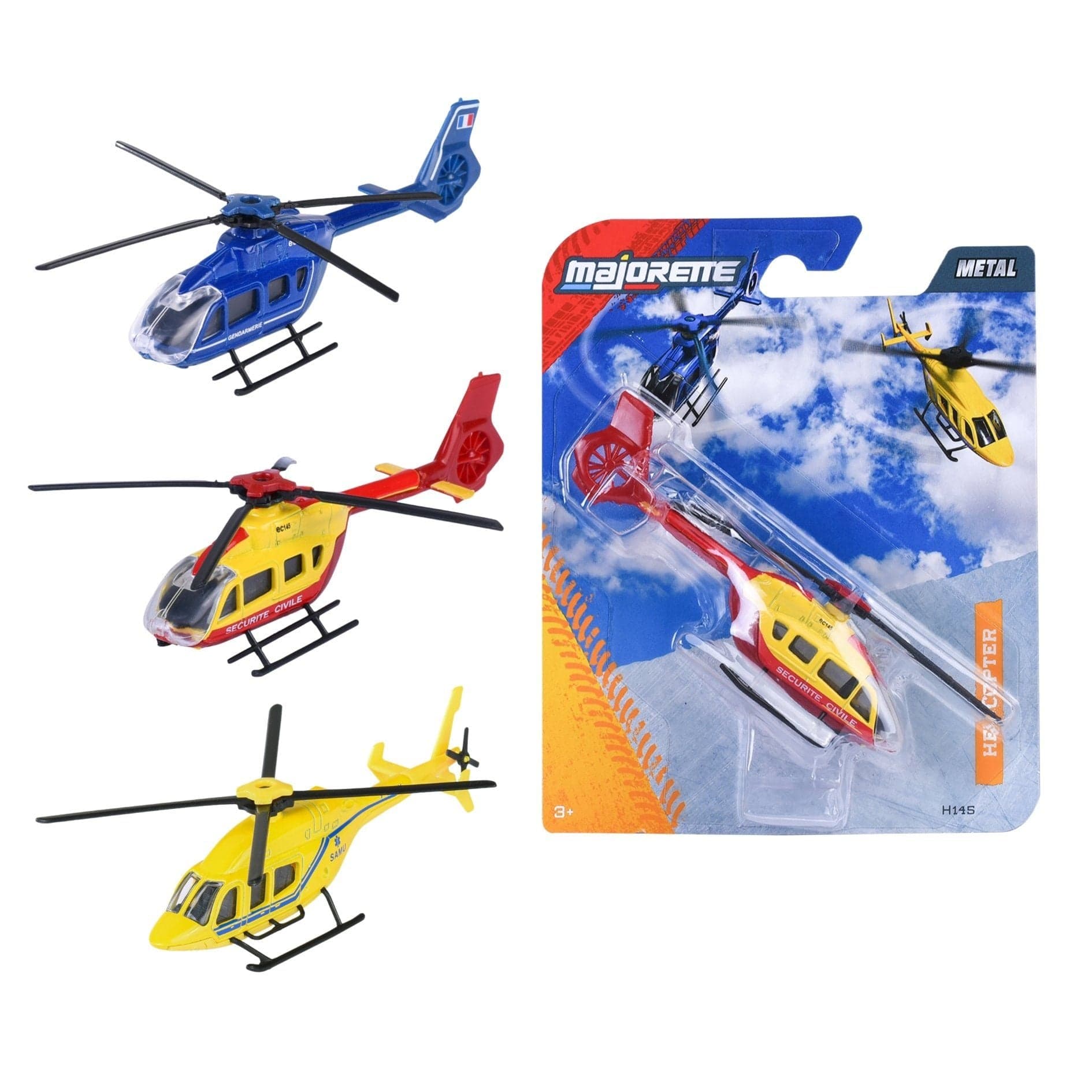 Majorette Toys SOS Helicopter