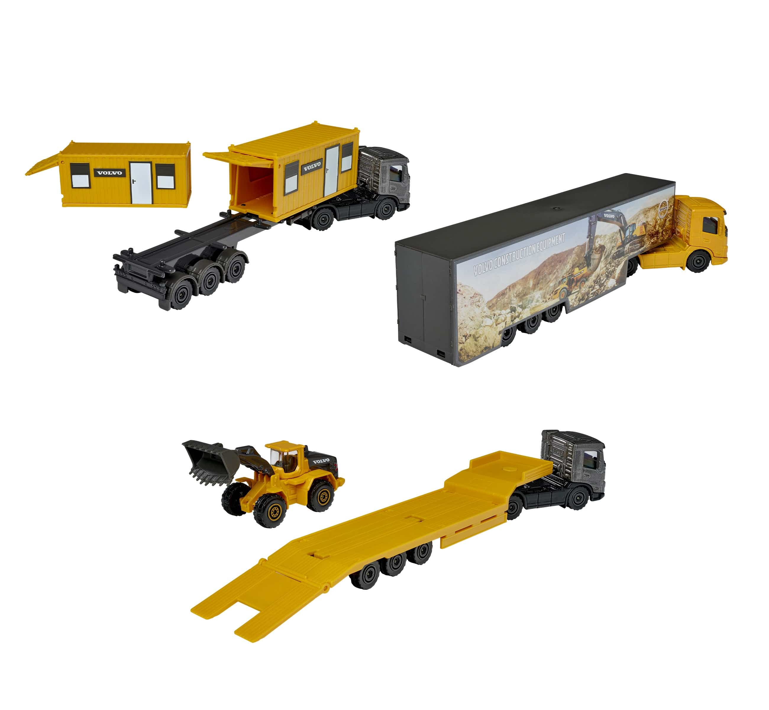 Majorette Toys Volvo Transporters