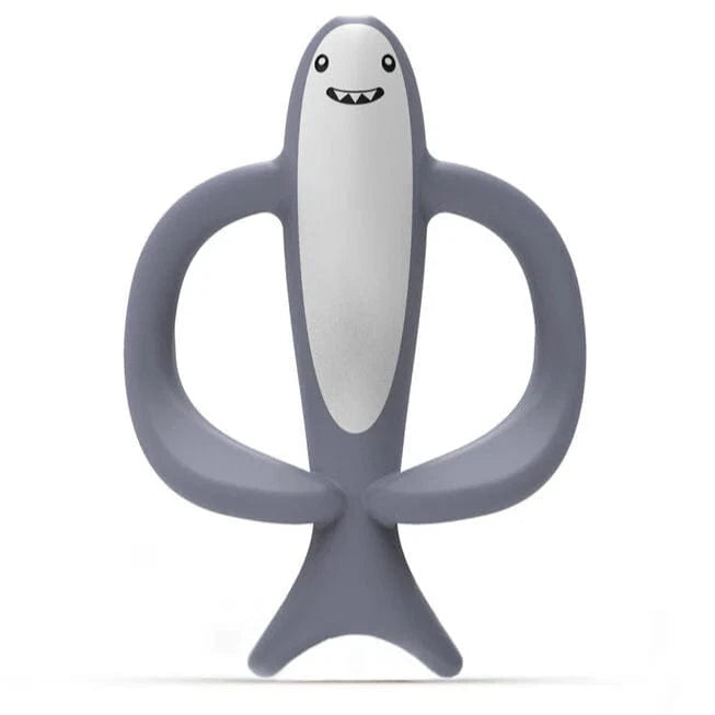 Matchstick Monkey Baby Care Animal Teether - Shark Anti Microbial