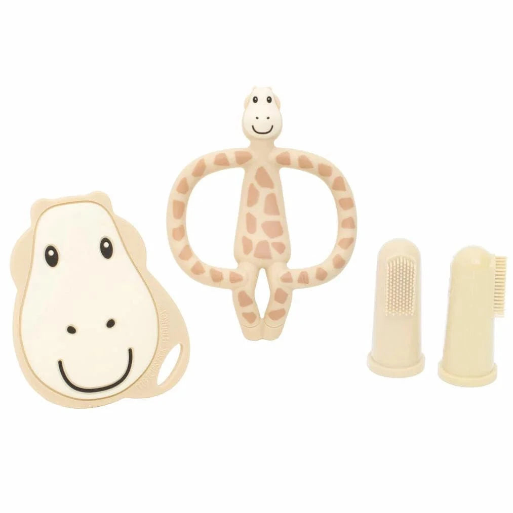 Matchstick Monkey Baby Care Gigi Giraffe Teether Starter Set