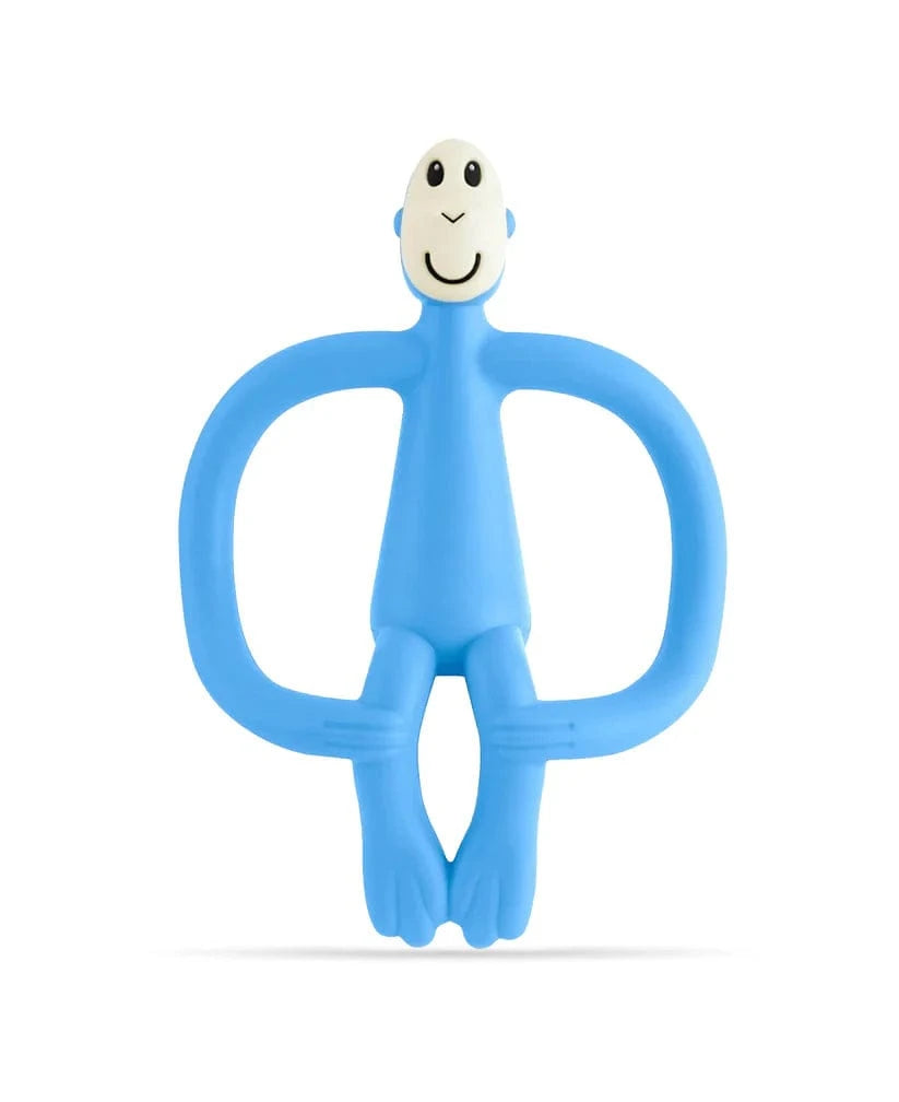 Matchstick Monkey Baby Care Teething Toy and Gel Applicator - Baby Blue