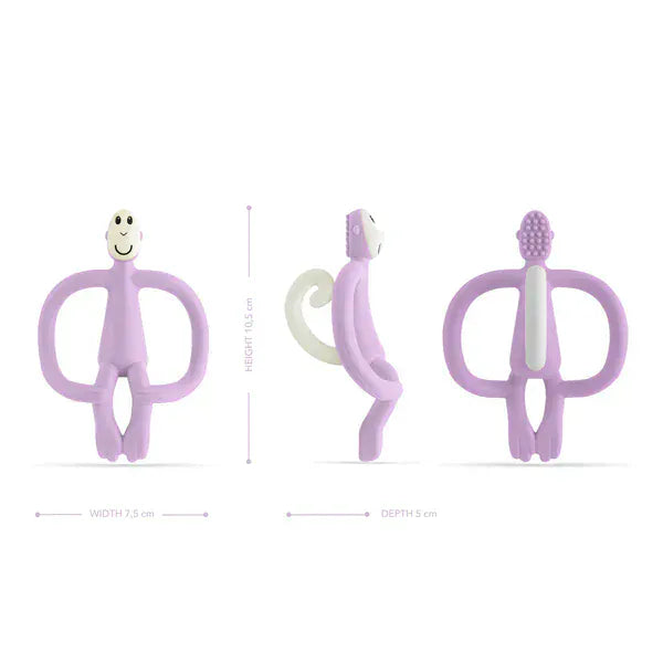 Matchstick Monkey Baby Care Teething Toy and Gel Applicator - Lilac