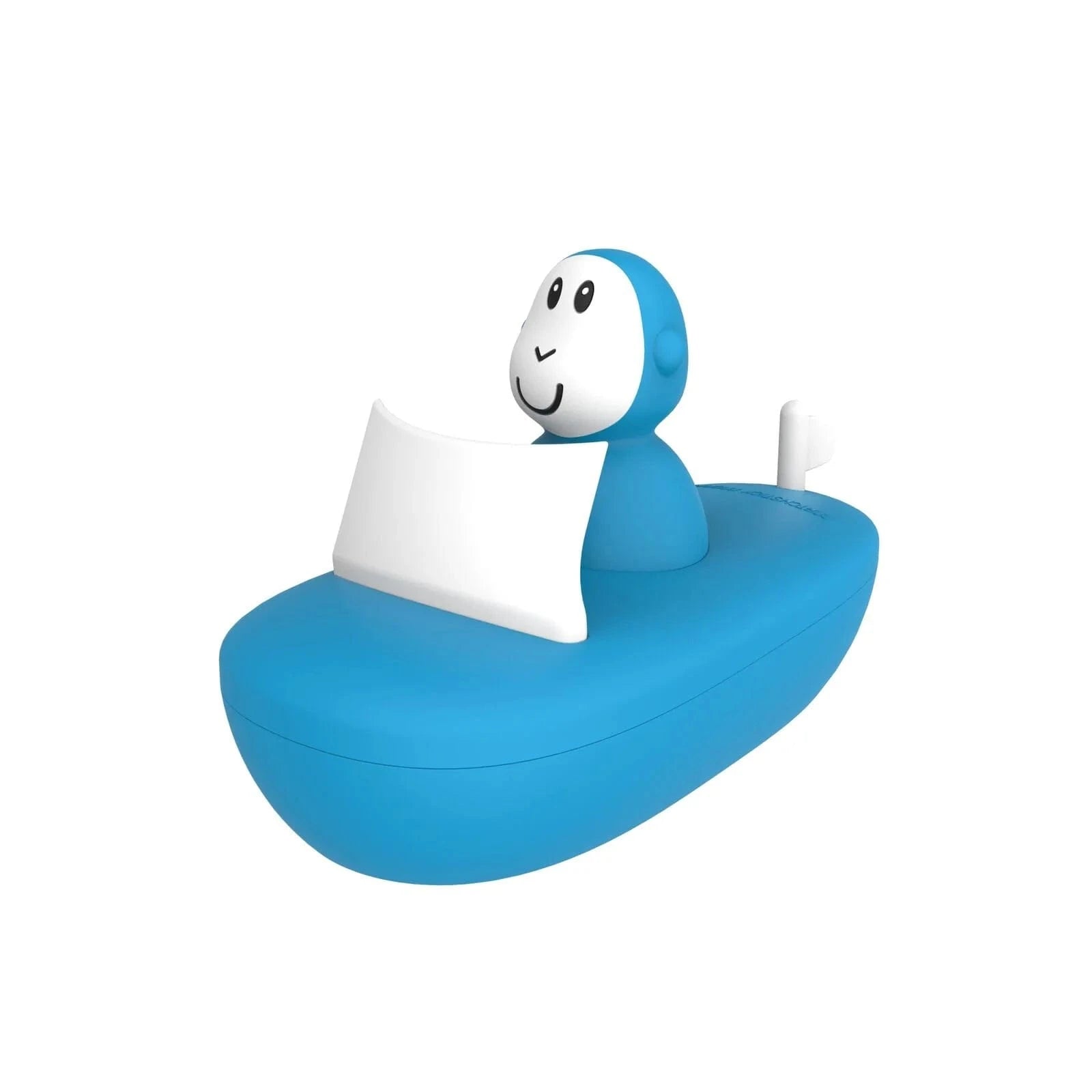 Matchstick Monkey Bath Toys Boat Set - Blue