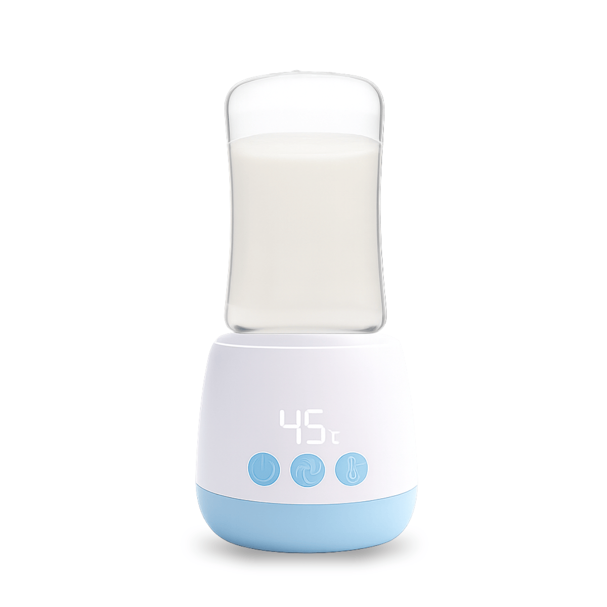 Med-E-Scan L'il ThermoBlend bottle warmer and stirrer accessory for feeding bottles, designed for easy warming and mixing.