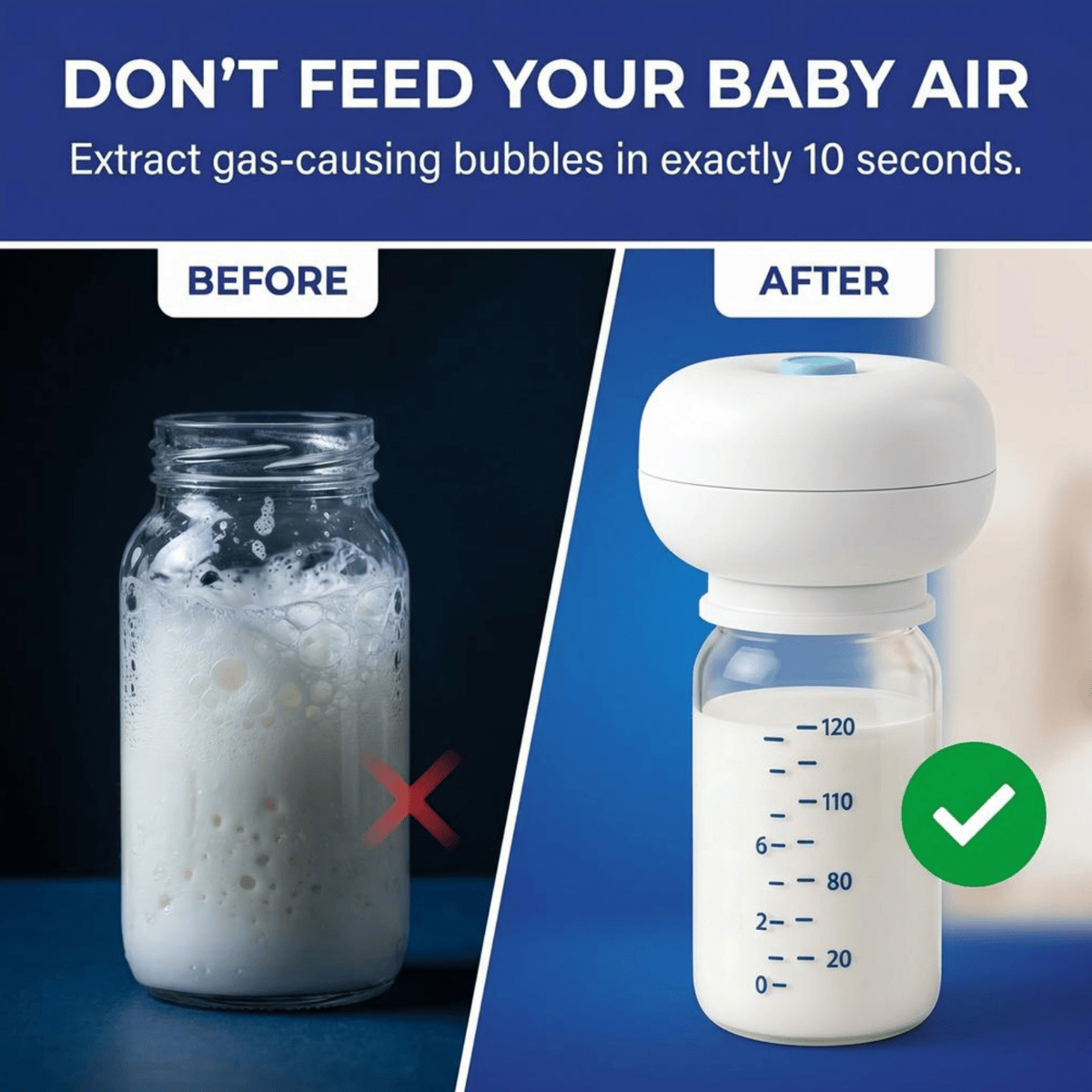Med-E-Scan L'il AirAway Milk Air Remover for Gas Relief, baby care device designed to ease infant gas discomfort.