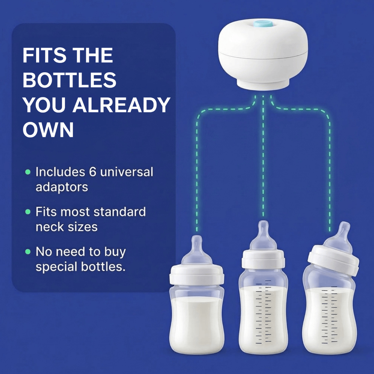 Med-E-Scan L'il AirAway Milk Air Remover for Baby Gas Relief, a baby care device designed to ease gas discomfort in infants.