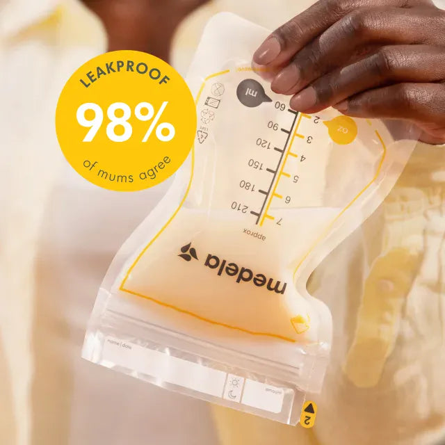 Medela Accessory Feeding Easy Pour Breast Milk Storage Bags 25pk
