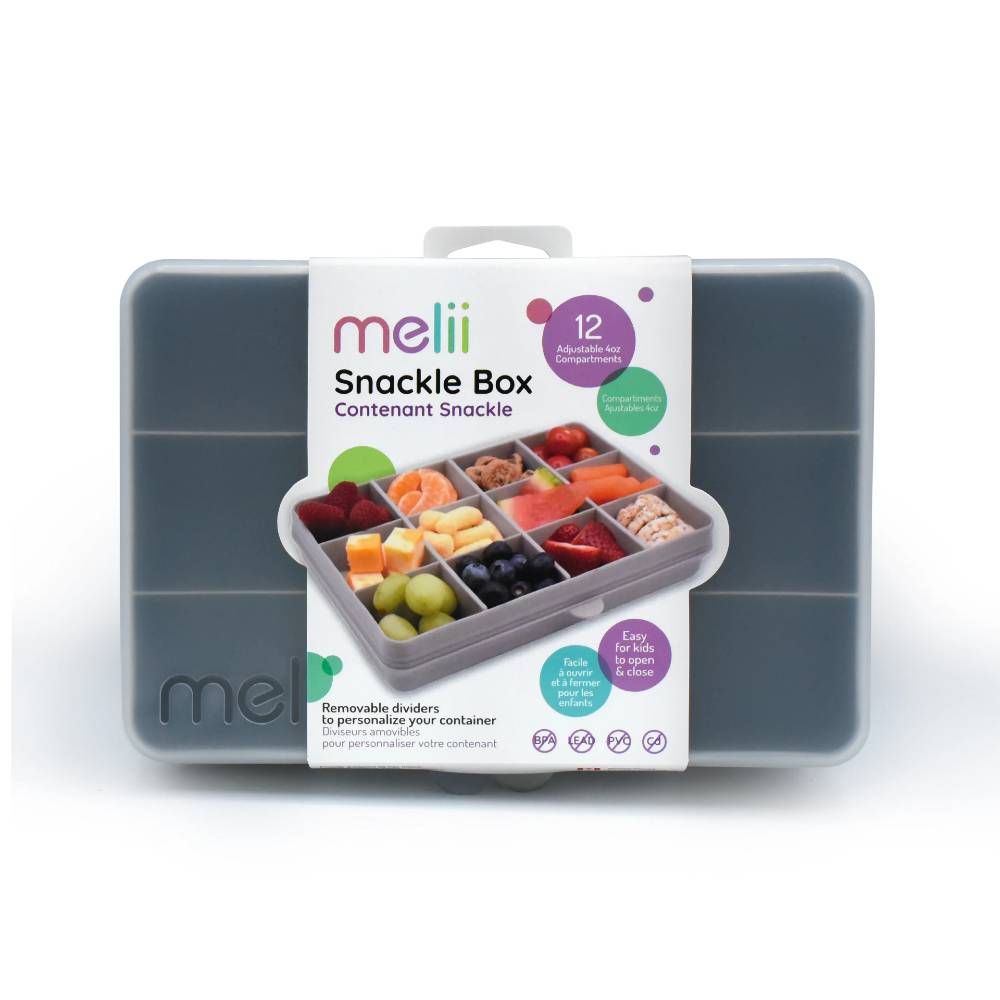 Melii Accessory Feeding Grey Melii Snackle Box Regular