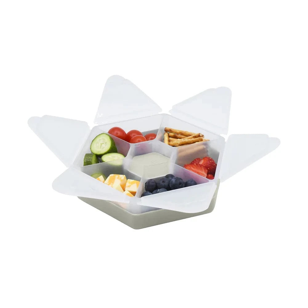 Melii Accessory Feeding Hexagon Snackle - Luxe Ivory