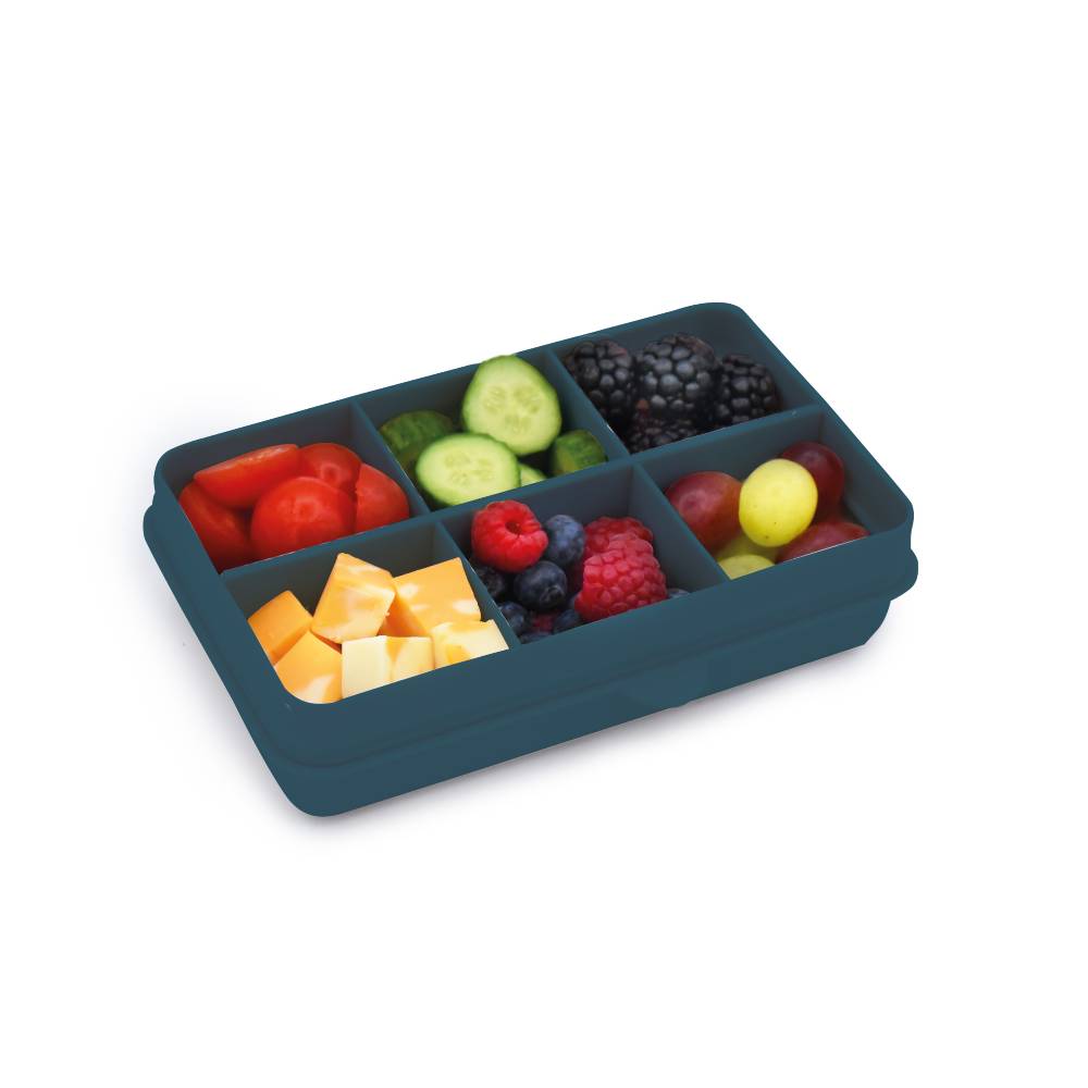 Melii Accessory Feeding Luxe Blue Melii Luxe Snackle Box Mini