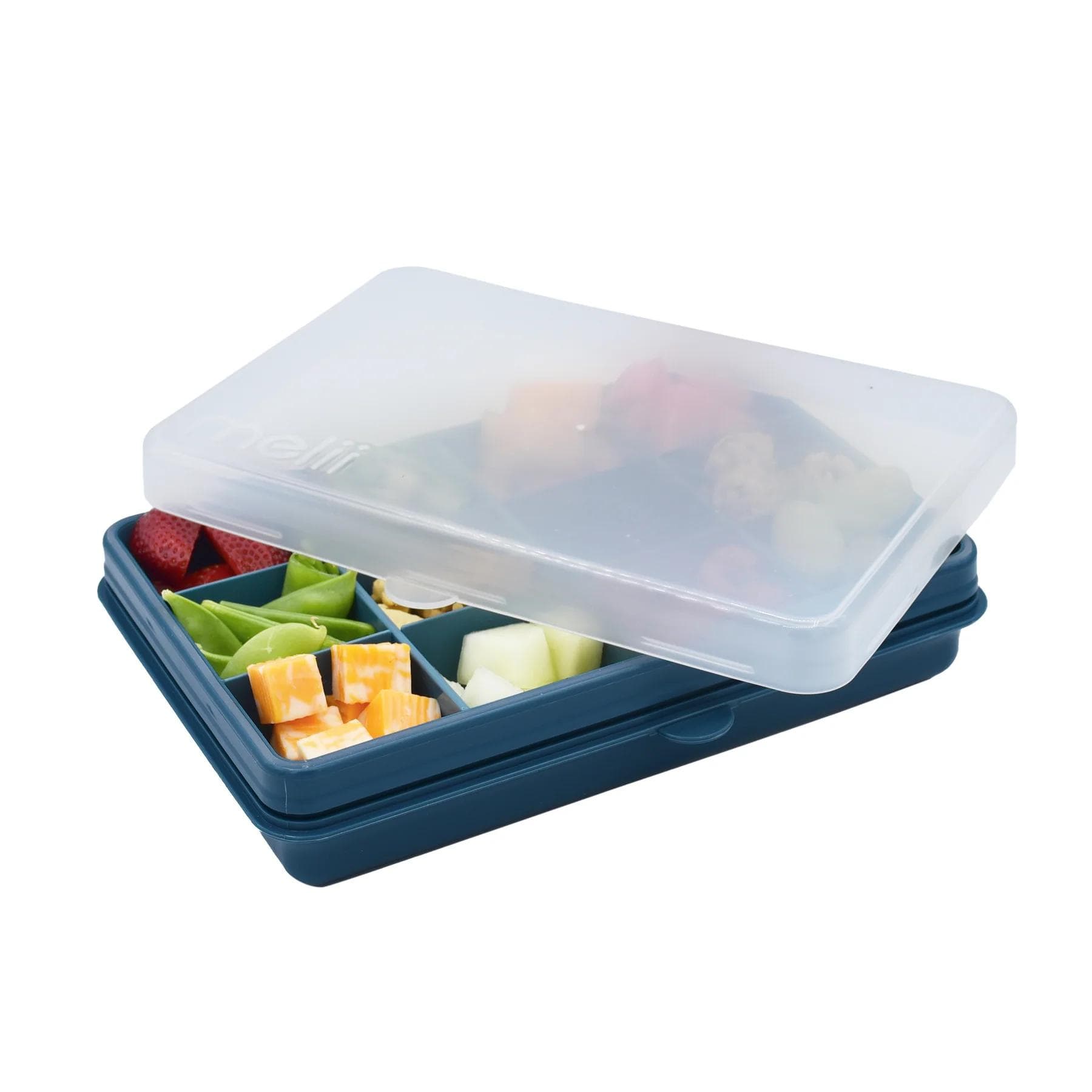 Melii Accessory Feeding Luxe Blue Melii Luxe Snackle Box Regular