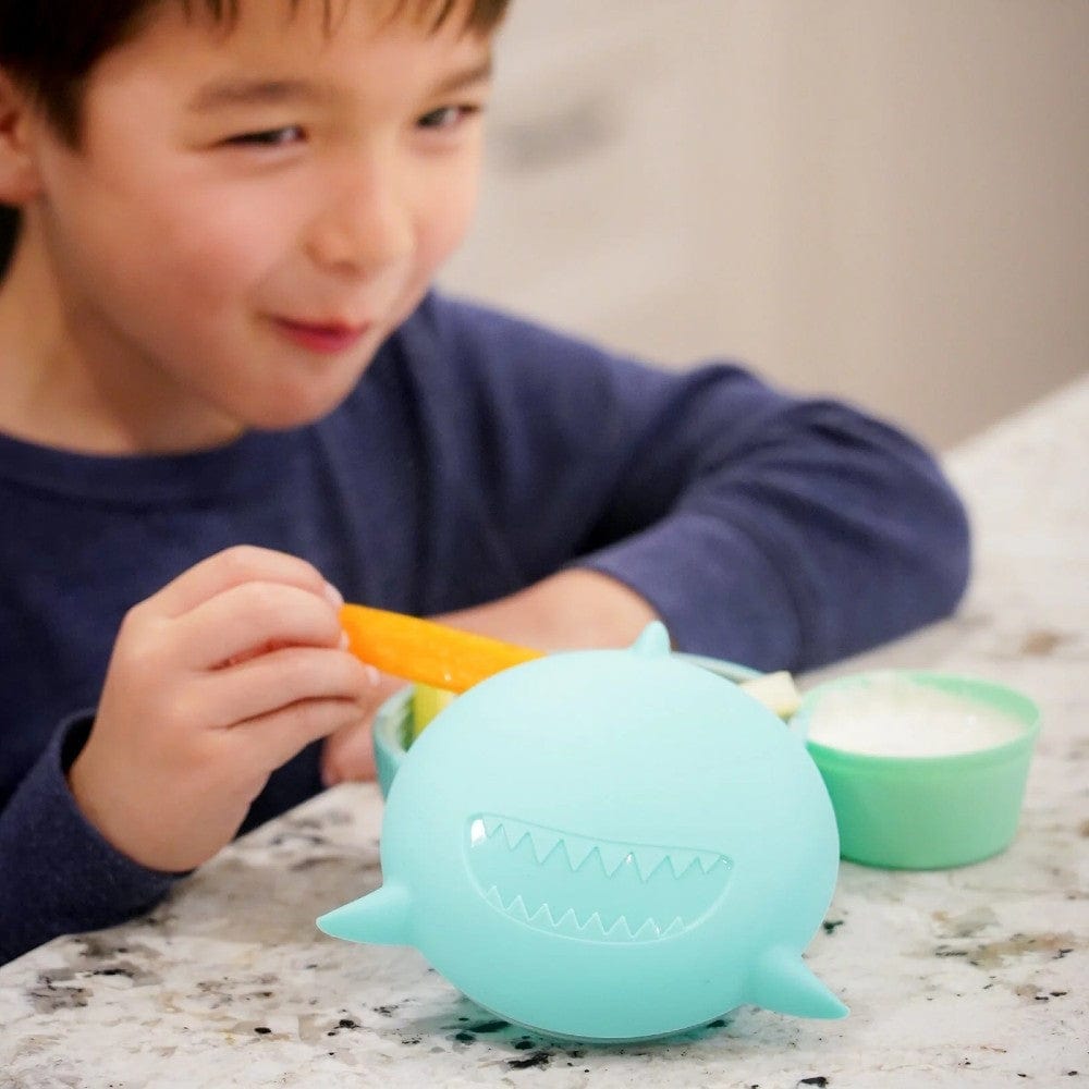 Melii Accessory Feeding Melii Silicone Animal Bowl with Lid & Utensils