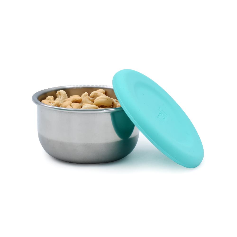 Melii Accessory Feeding Mini Silicone & Stainless Steel Containers 3pc