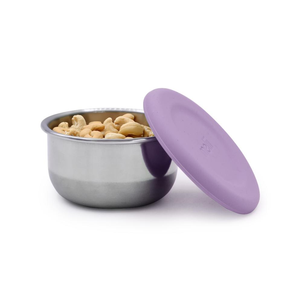 Melii Accessory Feeding Mini Silicone & Stainless Steel Containers 3pc