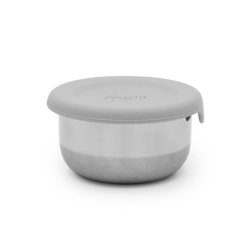 Melii Accessory Feeding Mini Silicone & Stainless Steel Containers 3pc