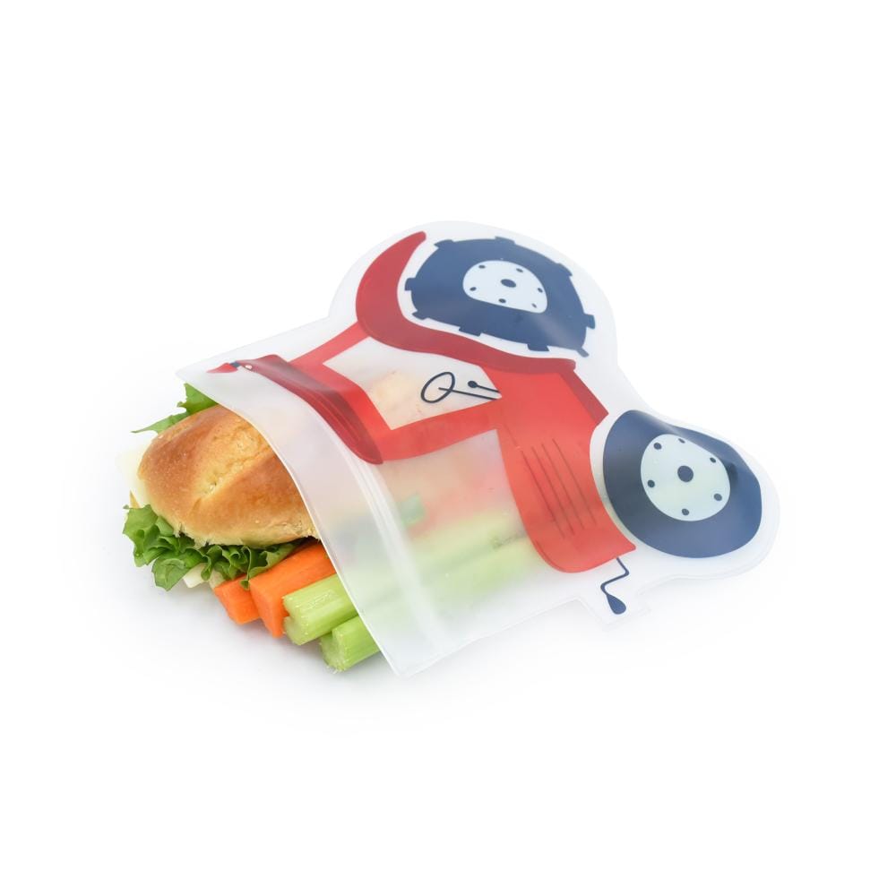 Melii Accessory Feeding PEVA Reusable Snack Bags 6pk