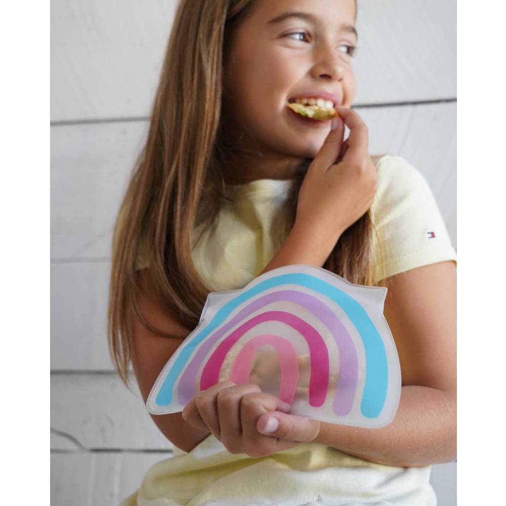 Melii Accessory Feeding PEVA Reusable Snack Bags 6pk
