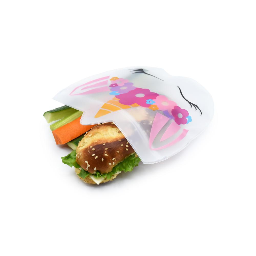 Melii Accessory Feeding PEVA Reusable Snack Bags 6pk