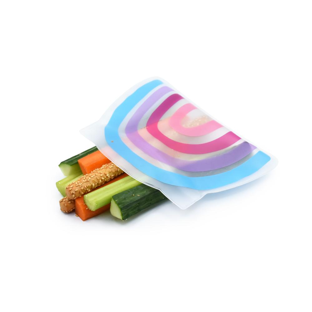 Melii Accessory Feeding PEVA Reusable Snack Bags 6pk