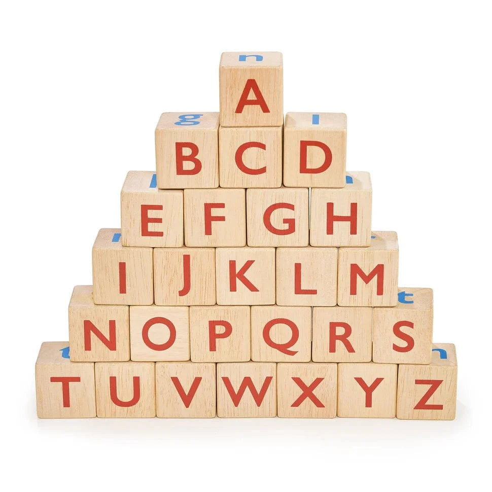 Mentari Toys Alphabet Spelling Blocks
