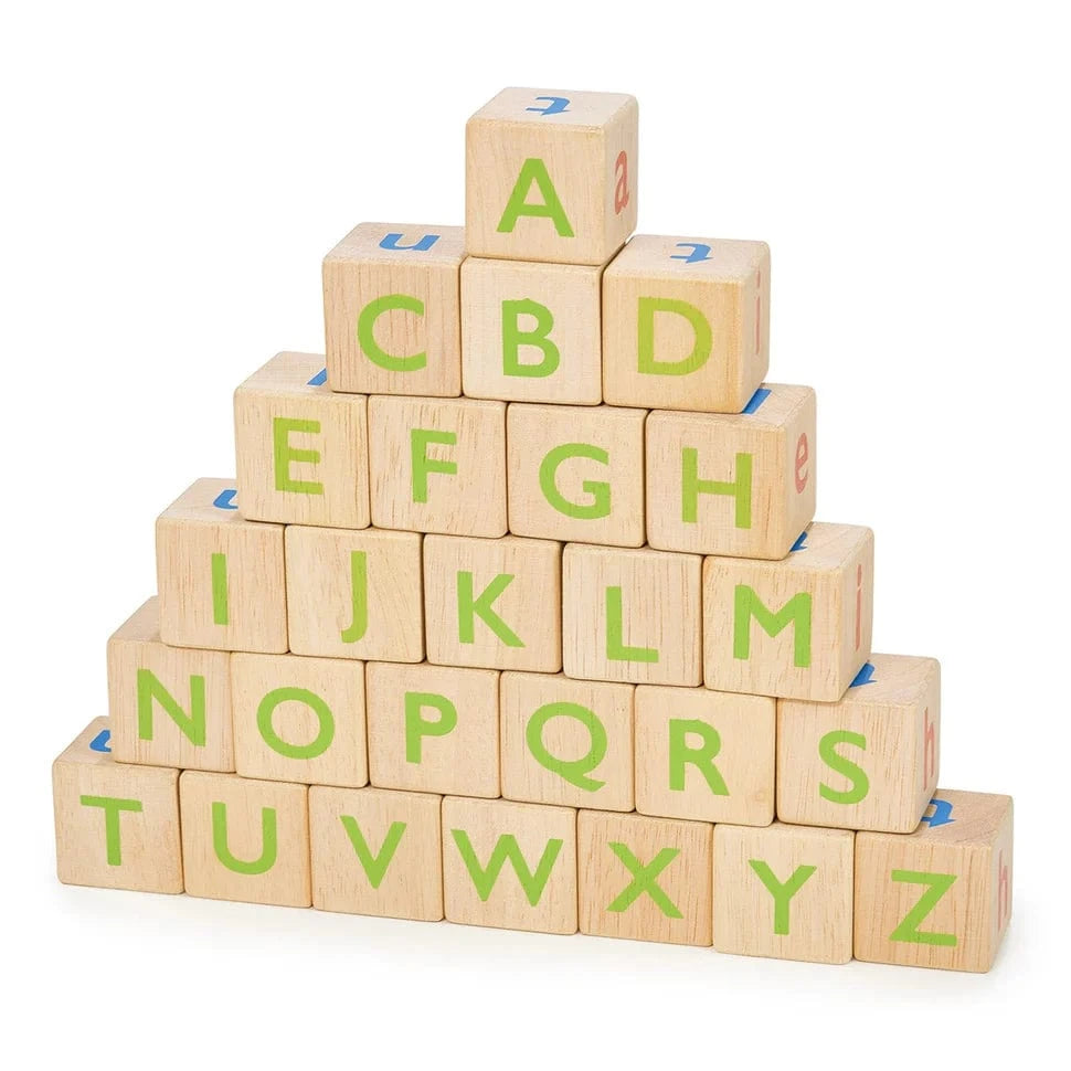 Mentari Toys Alphabet Spelling Blocks