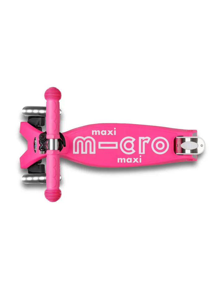 Micro Toys Maxi Micro Deluxe 3-wheel Foldable Scooter LED