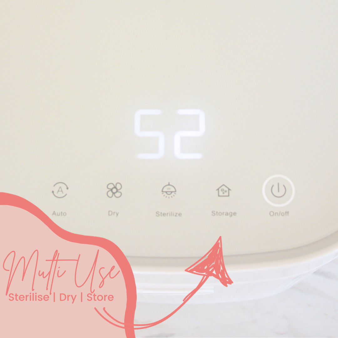 Milkbar New Zealand Baby Feeding NEW Milkbar UV / LED Steriliser & Dryer | 8L