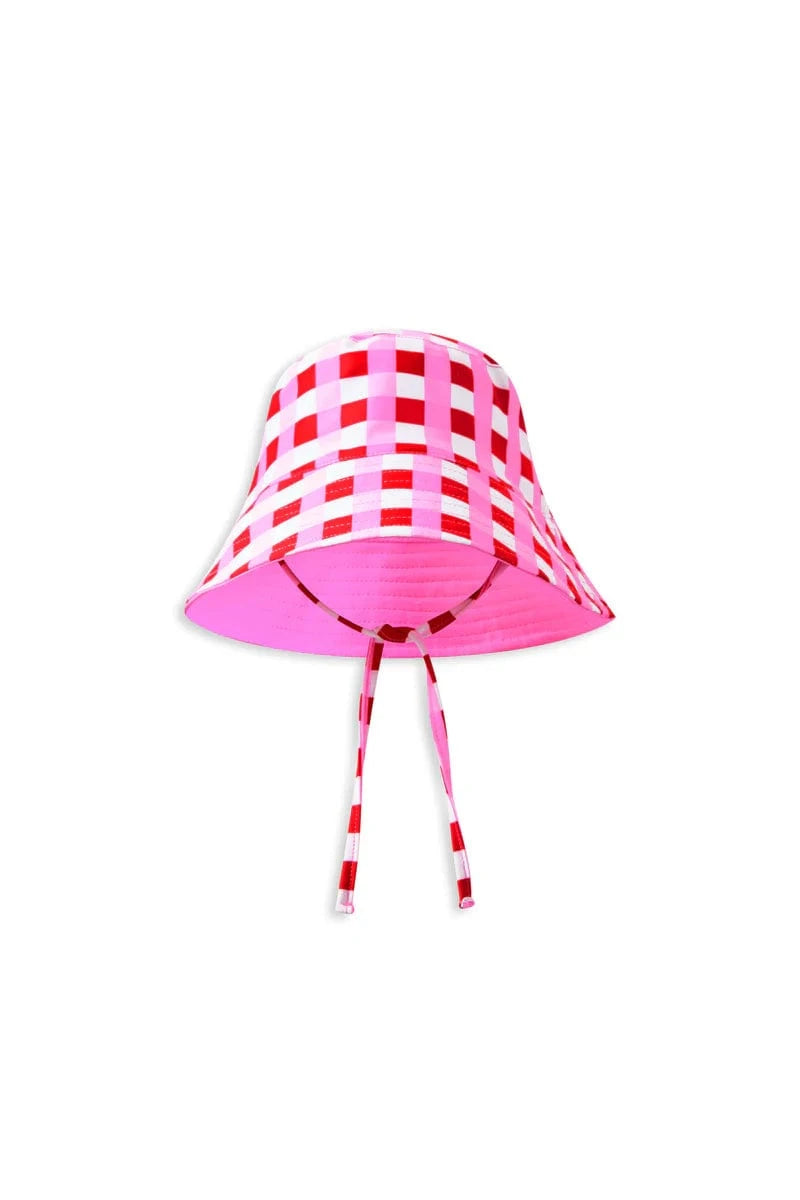 Milky Accessories Hats 6-12M Lollipop Check Swim Hat